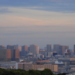 Fin d'après-midi sur les tours du sud de Paris