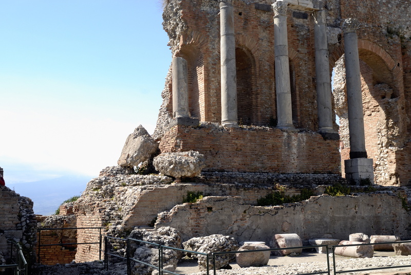 Le théatre grec de Taormine