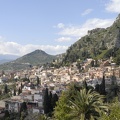 Taormine, au loin l'Etna