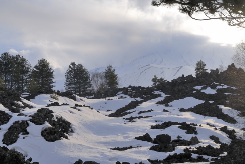 Fin d'après-midi sur l'Etna