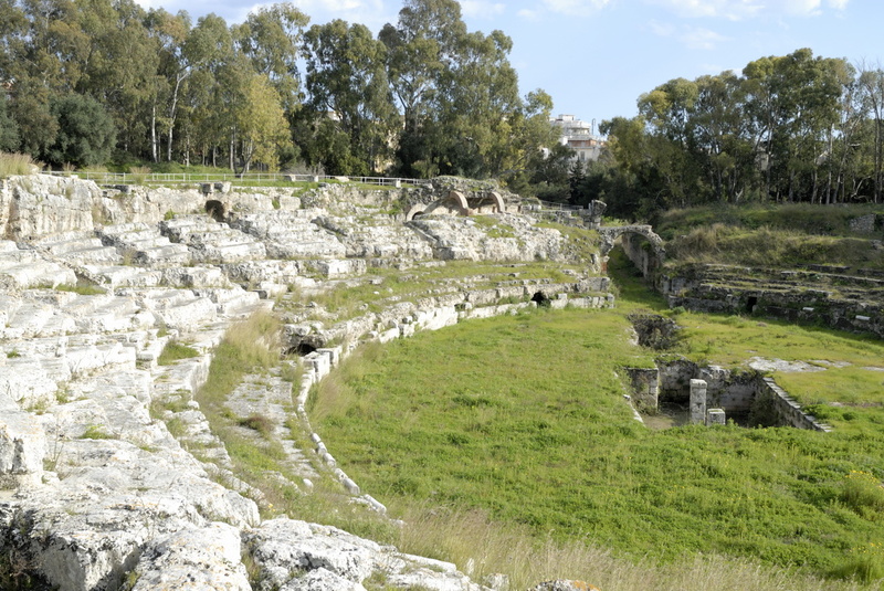 L'amphithéatre romain de Syracuse