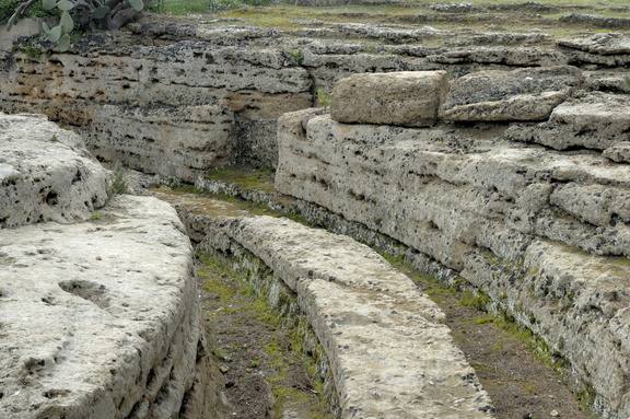 Canaux pour la circulation de l'eau