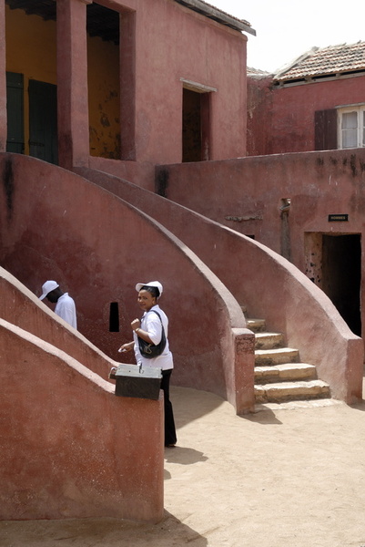 L'escalier à deux flèches