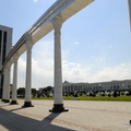 la Place de l'Indépendance de Tashkent