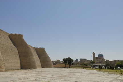 Muraille de la forteresse de l'Ark