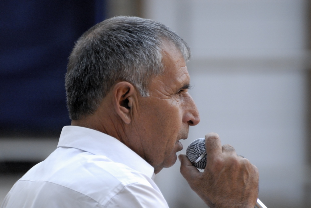 Chanteur à la médersa Nadir Divanbégi