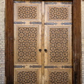 Porte dans le mausolée du Bakhaouddin Nakhchban