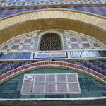 Détail du fronton du Palais Sitoraï-Makhi-Khosa