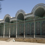 L'iwan de la cour intérieure du Palais d'été