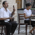 Joueurs de violon et de tchang