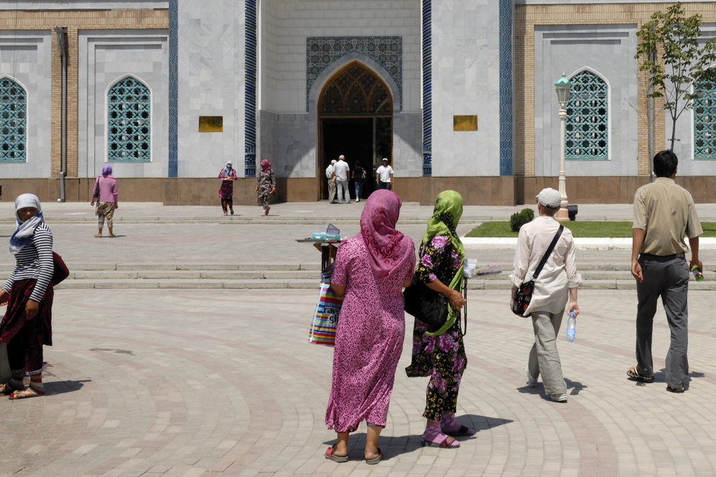 L'entrée du mausolée Al Boukhari