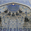 Mosaïques bleues du portique Mohammed Sultan