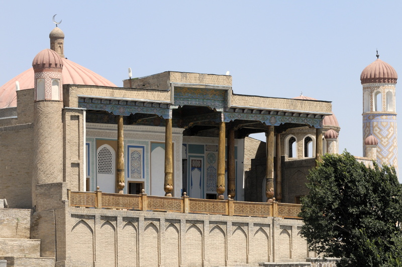 la mosquée Khazret Khyzr, patron des voyageurs