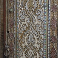 Détail de porte polychrome (Chah-i-Zinda)