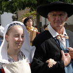 Grand père et sa petite fille