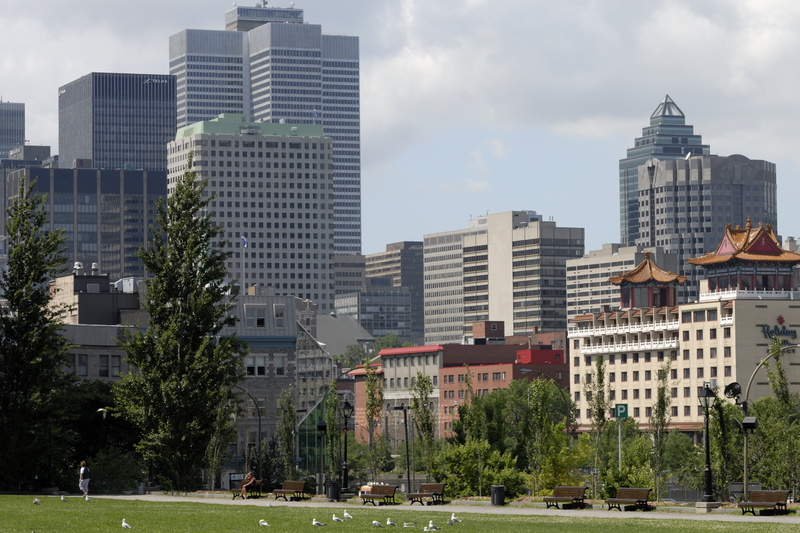   Montréal downtown