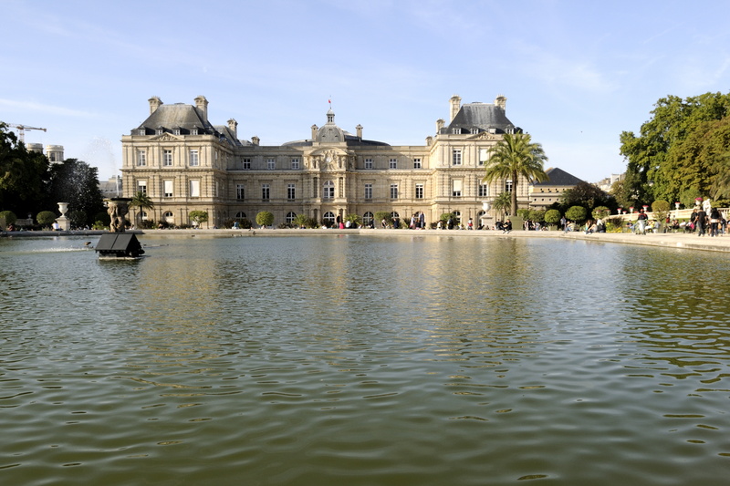 Le grand bassin du Jardin du Luxembourg