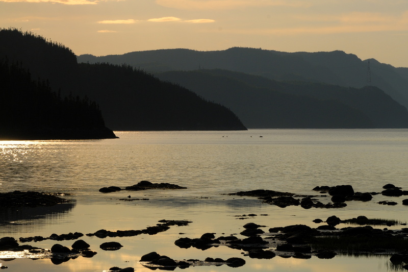 Fin d'après-midi au Saguenay