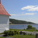 La plage et la vieille église