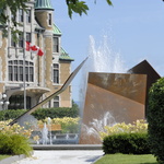 Sculpture à la Gare du Palais