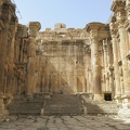 L'intérieur du Temple de Bacchus (ou Venus...)
