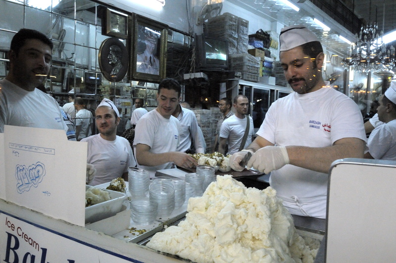 Les sorbets à la pistache, uniques, de la maison Bagdache