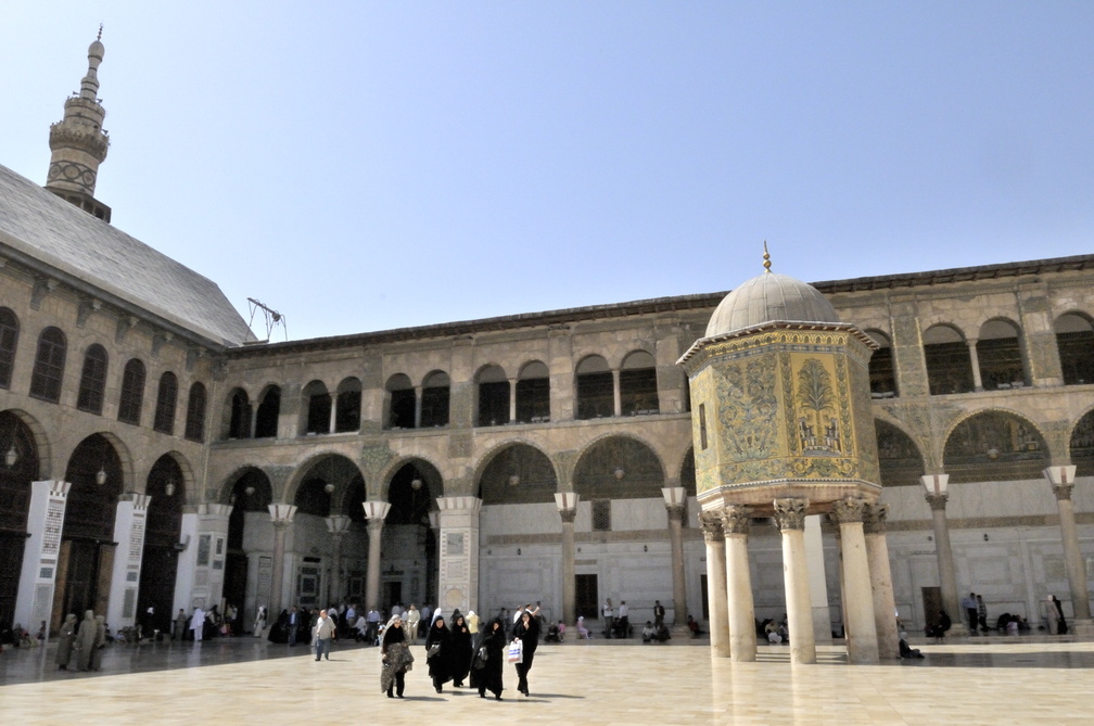 La cour avec le Trésor (Beit-al-Mal)