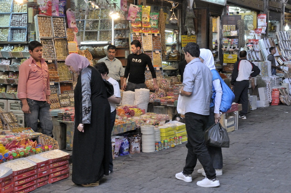 Les confiseries du souk Bazouriyé