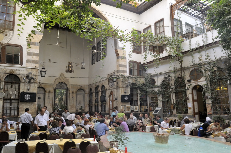 Le restaurant  Jabri House dans un palais du 18ème