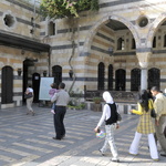 Visite familiale au Palais Azem