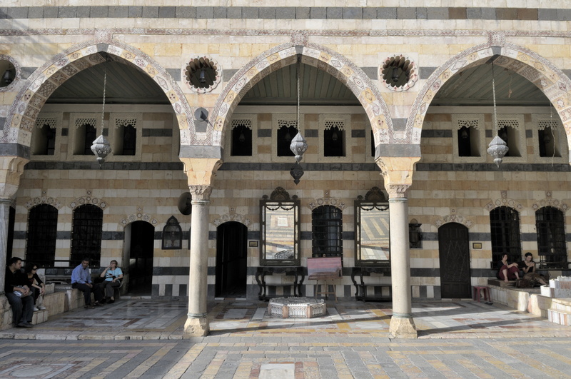 Les arcades du palais Azem