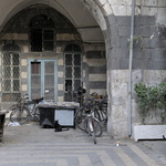 Chat noir dans le bazar