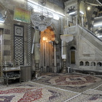 Le mirhab et le minbar de la mosquée Sinan Pacha