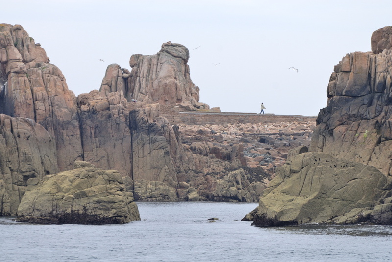 Chemin d'accès au phare du Paon