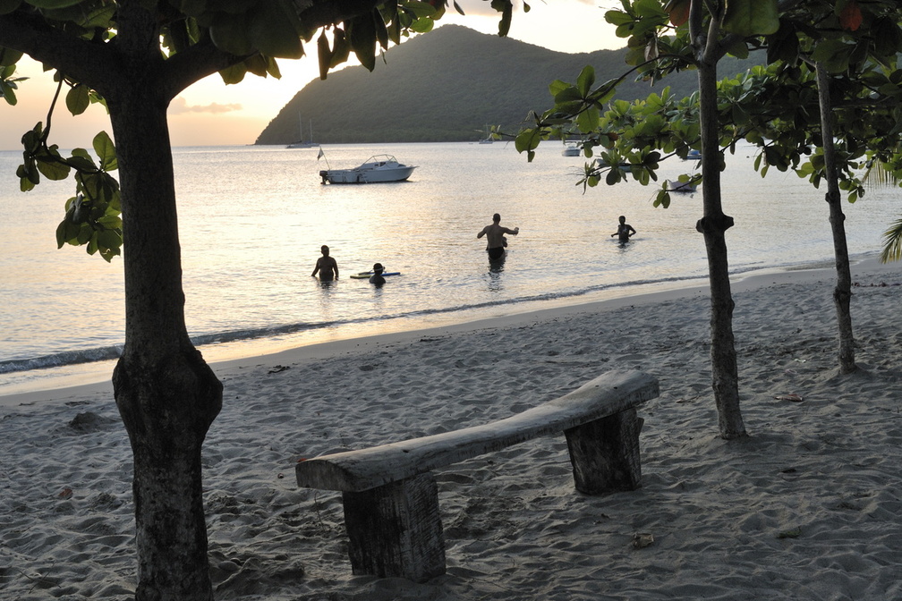 Baignade de fin de journée (Grande Anse)