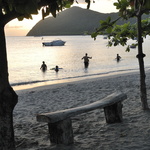 Baignade de fin de journée (Grande Anse)