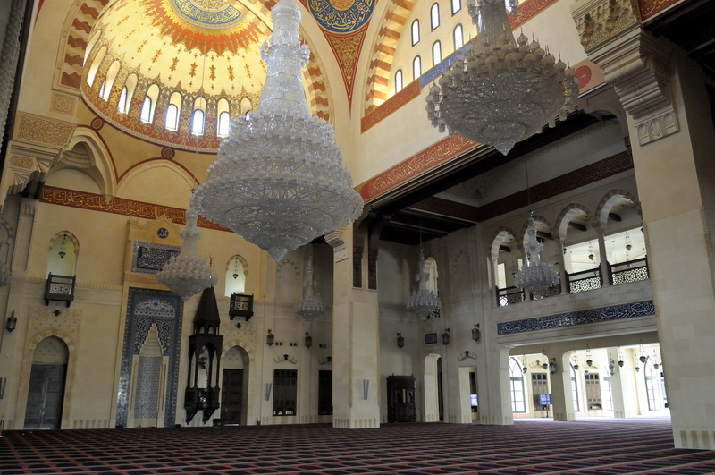 La mosquée Muhammad Al-Amin (9700 m2 de bâti)