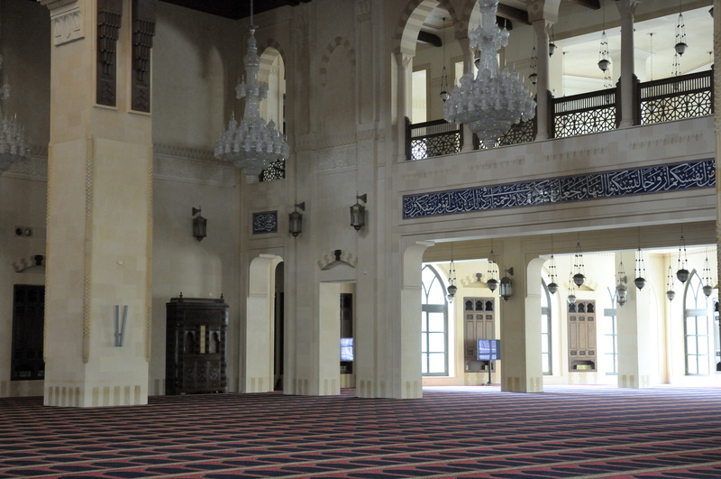 La mosquée Muhammad Al-Amin peut accueilir 6400 fidèles