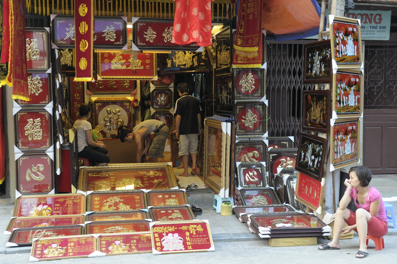 Boutique de décoration à Hanoï