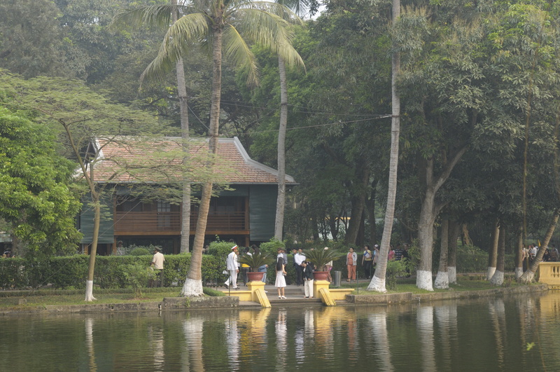 La maison sur pilotis de Ho-Chi-Minh