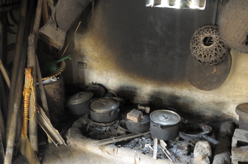 Intérieur de maison Hmong