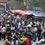 Foule à la Pagode de l'Antichambre du Ciel