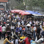 Foule à la Pagode de l'Antichambre du Ciel