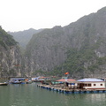 Village flottant près de Dau Go