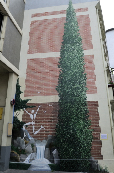 Trompe l'oeil et le bonhomme de Jérôme Mesnager