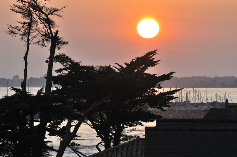 Coucher de soleil sur Pornichet