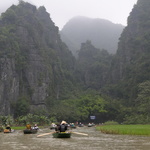 Une petite pluie estompe le paysage