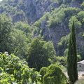 Thorrenc, niché au fond d'une gorge