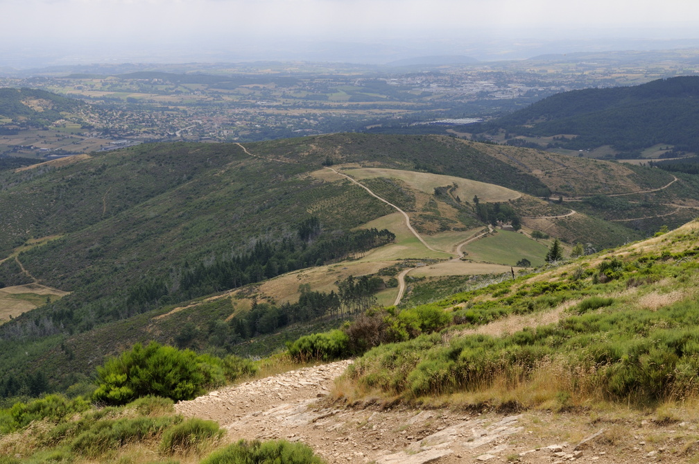 Point de vue de la table d'orientation de Chirol