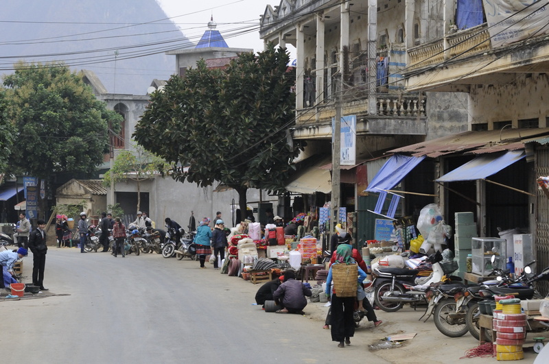 Can Ho est une petite bourgade tranquille sur la route de Sapa